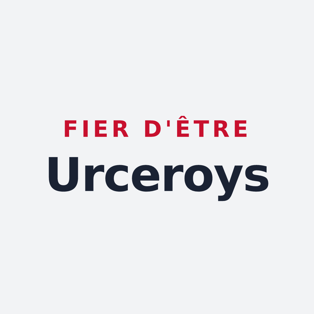 Poster « Fier d'être Urceroys » — design pour Urcerey