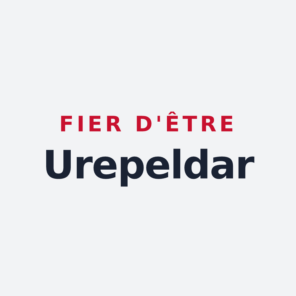 Poster « Fier d'être Urepeldar » — design pour Urepel