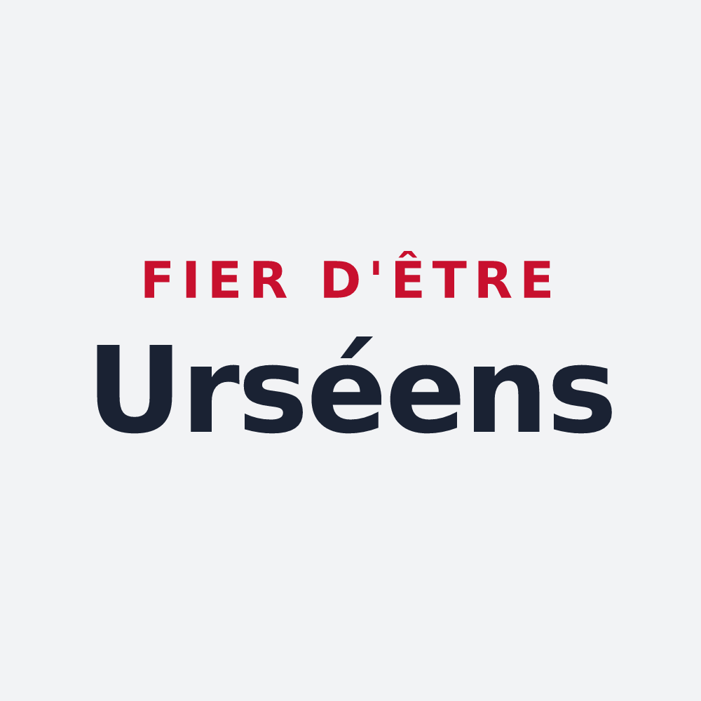 Poster « Fier d'être Urséens » — design pour Urs