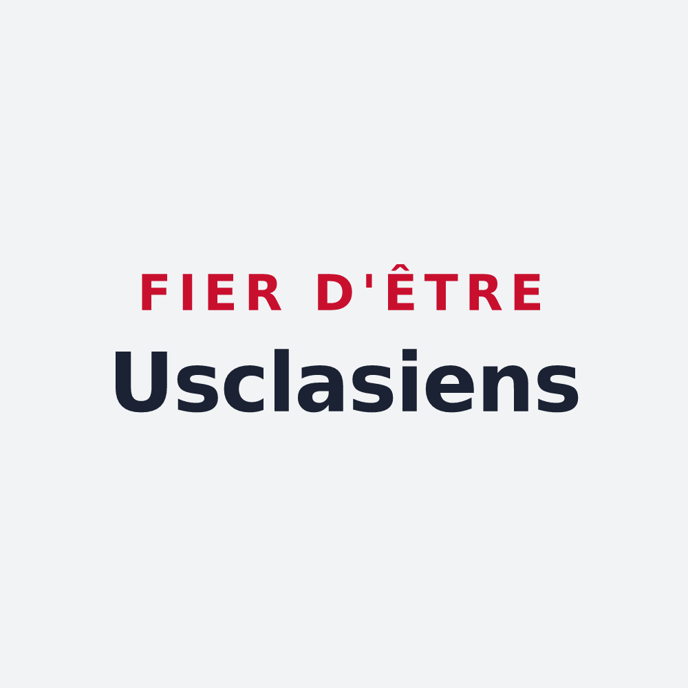 Poster « Fier d'être Usclasiens » — design pour Usclas-du-Bosc
