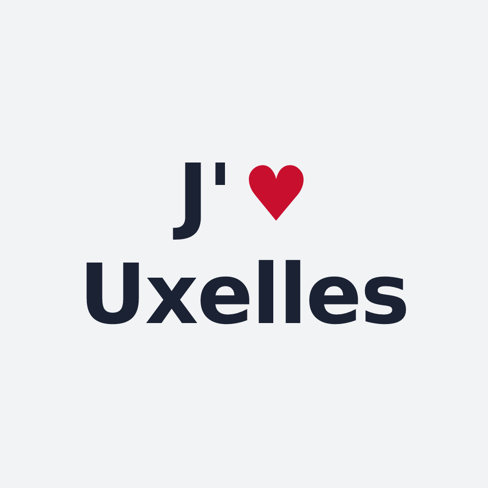 Poster personnalisé Uxelles — design J'aime Uxelles