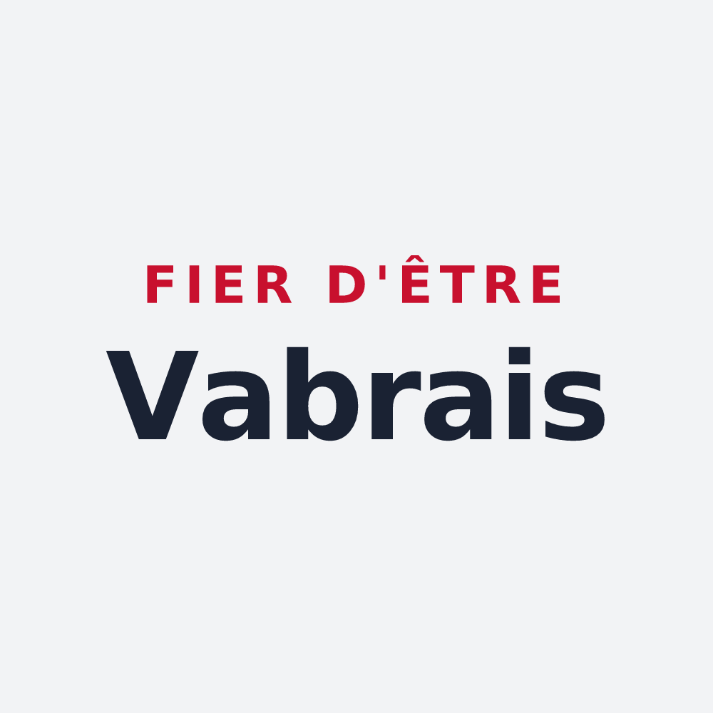 Poster « Fier d'être Vabrais » — design pour Vabres-l'Abbaye