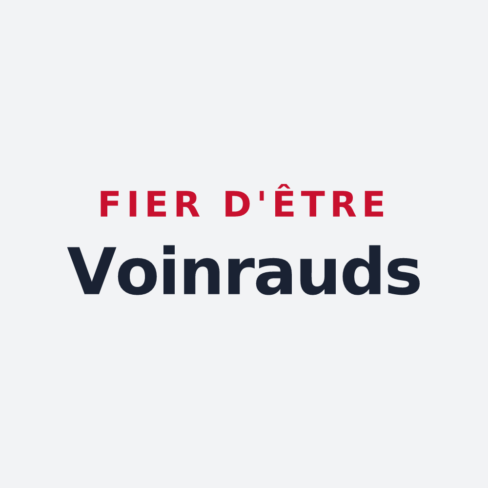 Poster « Fier d'être Voinrauds » — design pour Vagney