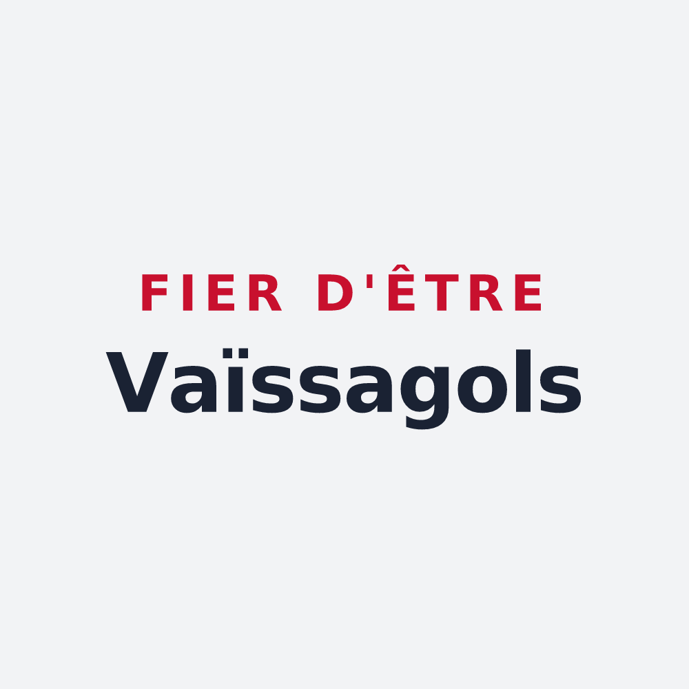 Poster « Fier d'être Vaïssagols » — design pour Vaïssac