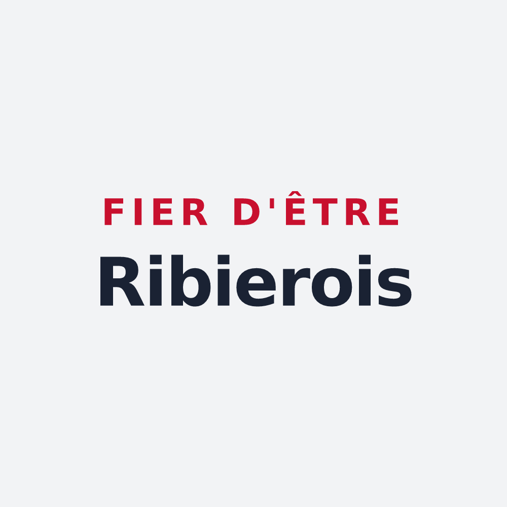 Poster « Fier d'être Ribierois » — design pour Val Buëch-Méouge