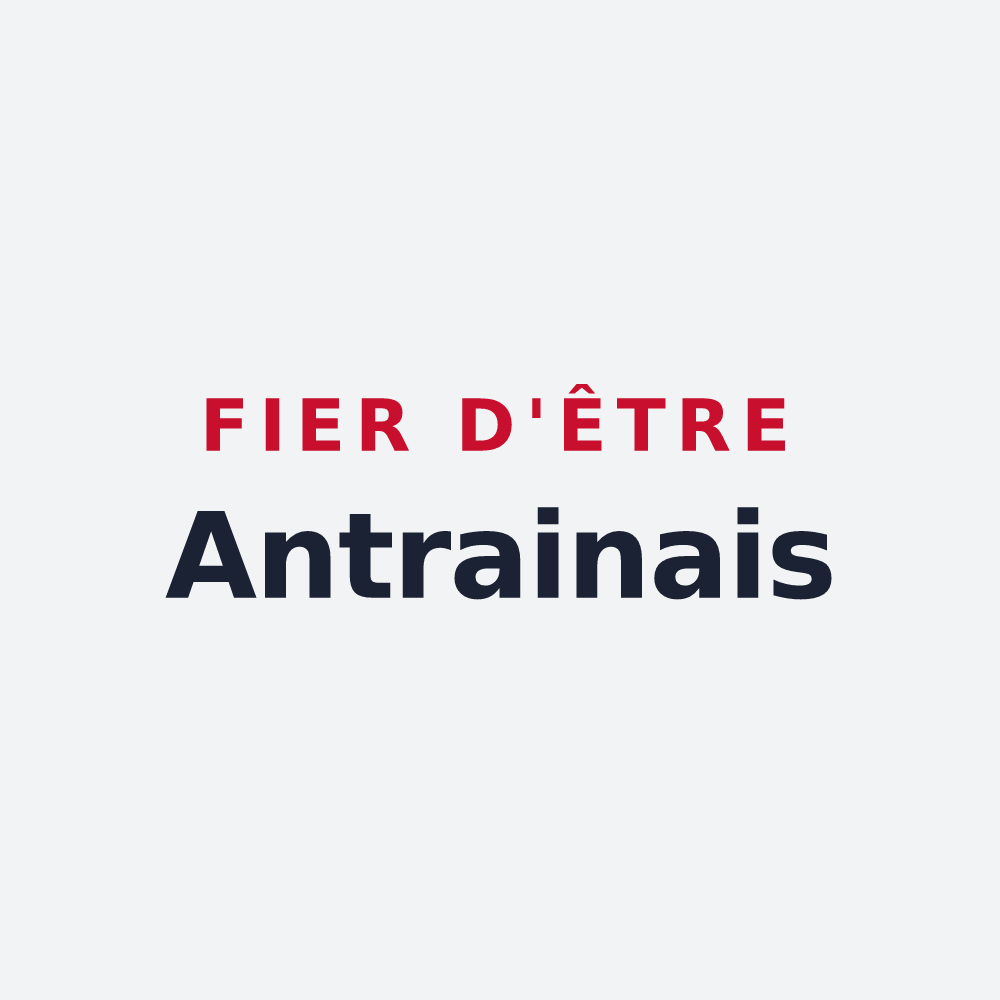 Poster « Fier d'être Antrainais » — design pour Val-Couesnon