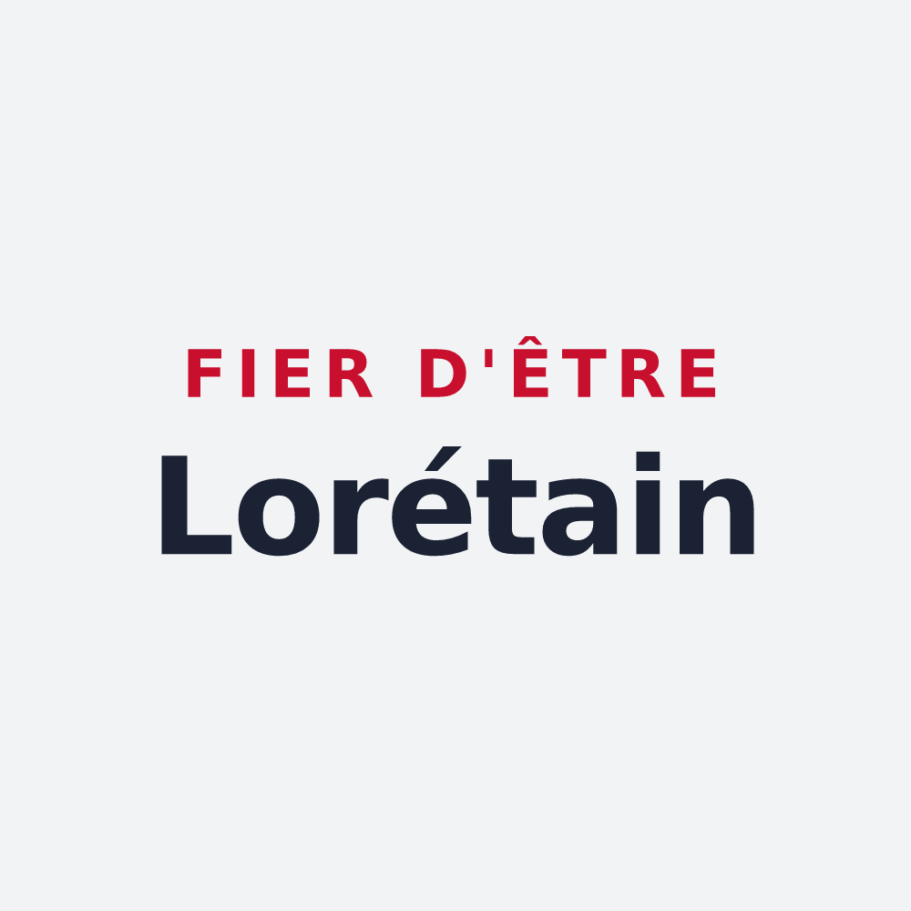 Poster « Fier d'être Lorétain » — design pour Val d'Erdre-Auxence