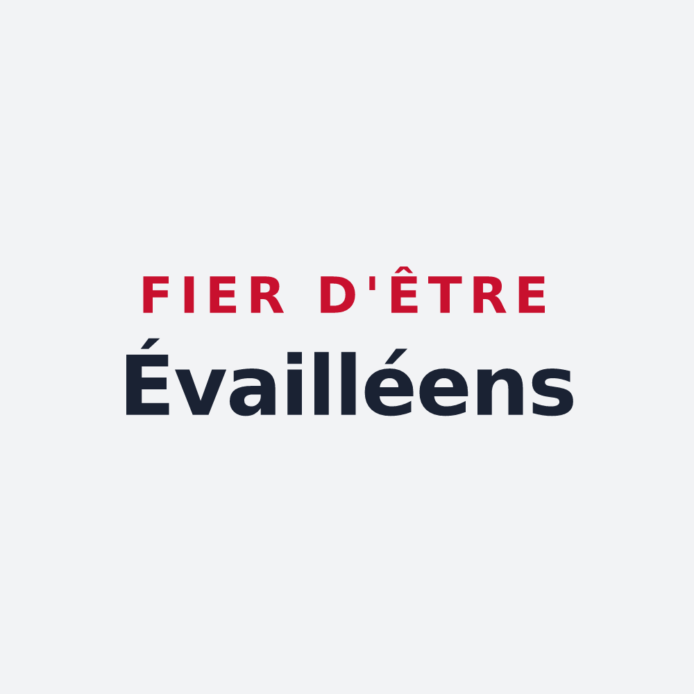 Poster « Fier d'être Évailléens » — design pour Val-d'Étangson