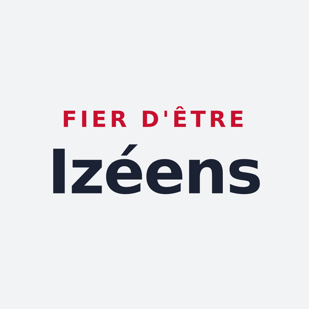 Poster « Fier d'être Izéens » — design pour Val-d'Izé