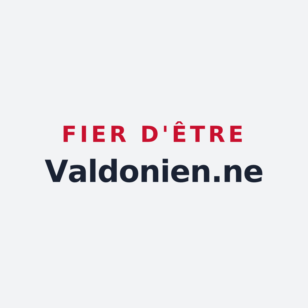 Poster « Fier d'être Valdonien.ne » — design pour Val d'Oingt