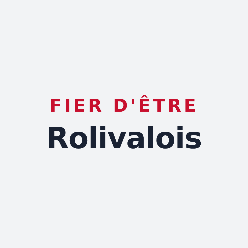 Poster « Fier d'être Rolivalois » — design pour Val-de-Reuil