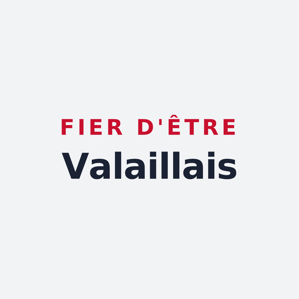 Poster « Fier d'être Valaillais » — design pour Valailles