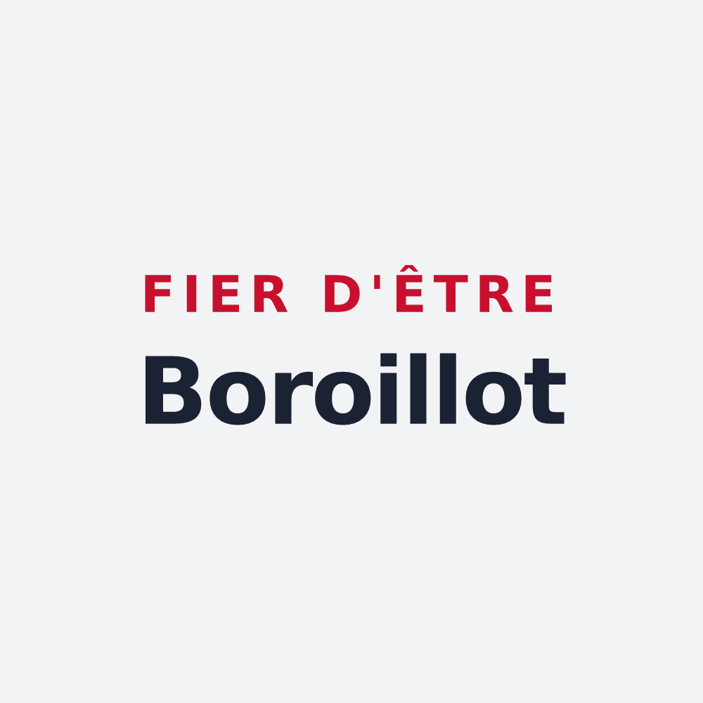 Poster « Fier d'être Boroillot » — design pour Valentigney
