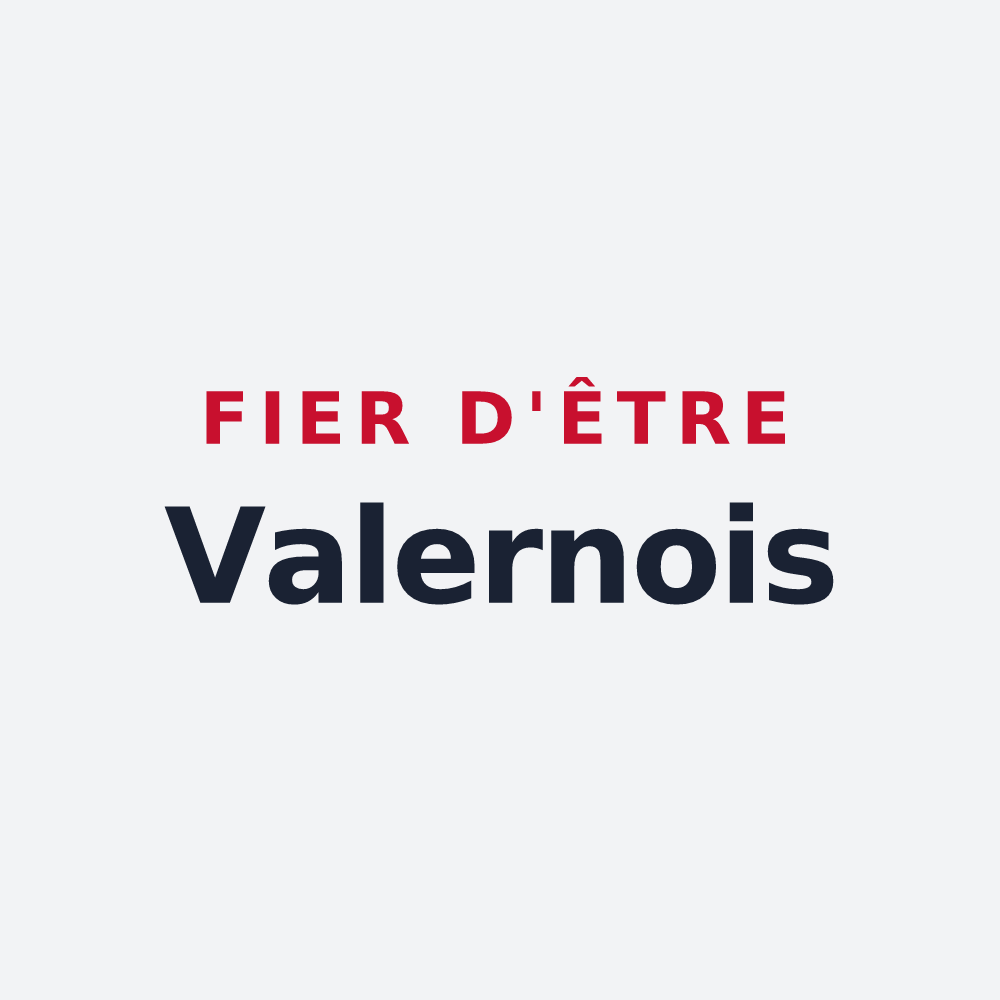 Poster « Fier d'être Valernois » — design pour Valernes