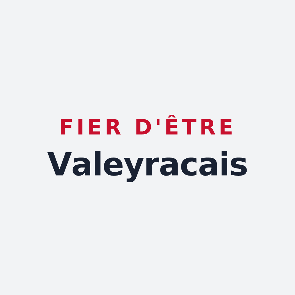 Poster « Fier d'être Valeyracais » — design pour Valeyrac