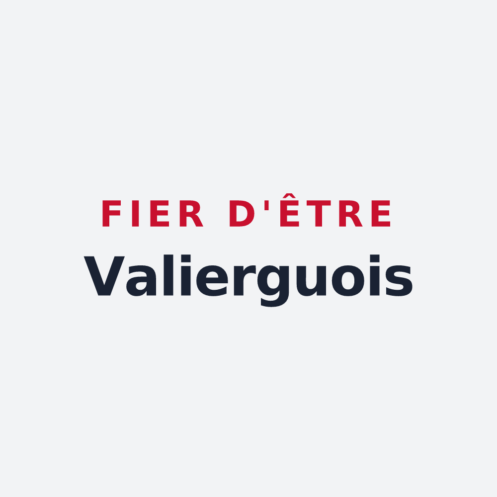 Poster « Fier d'être Valierguois » — design pour Valiergues