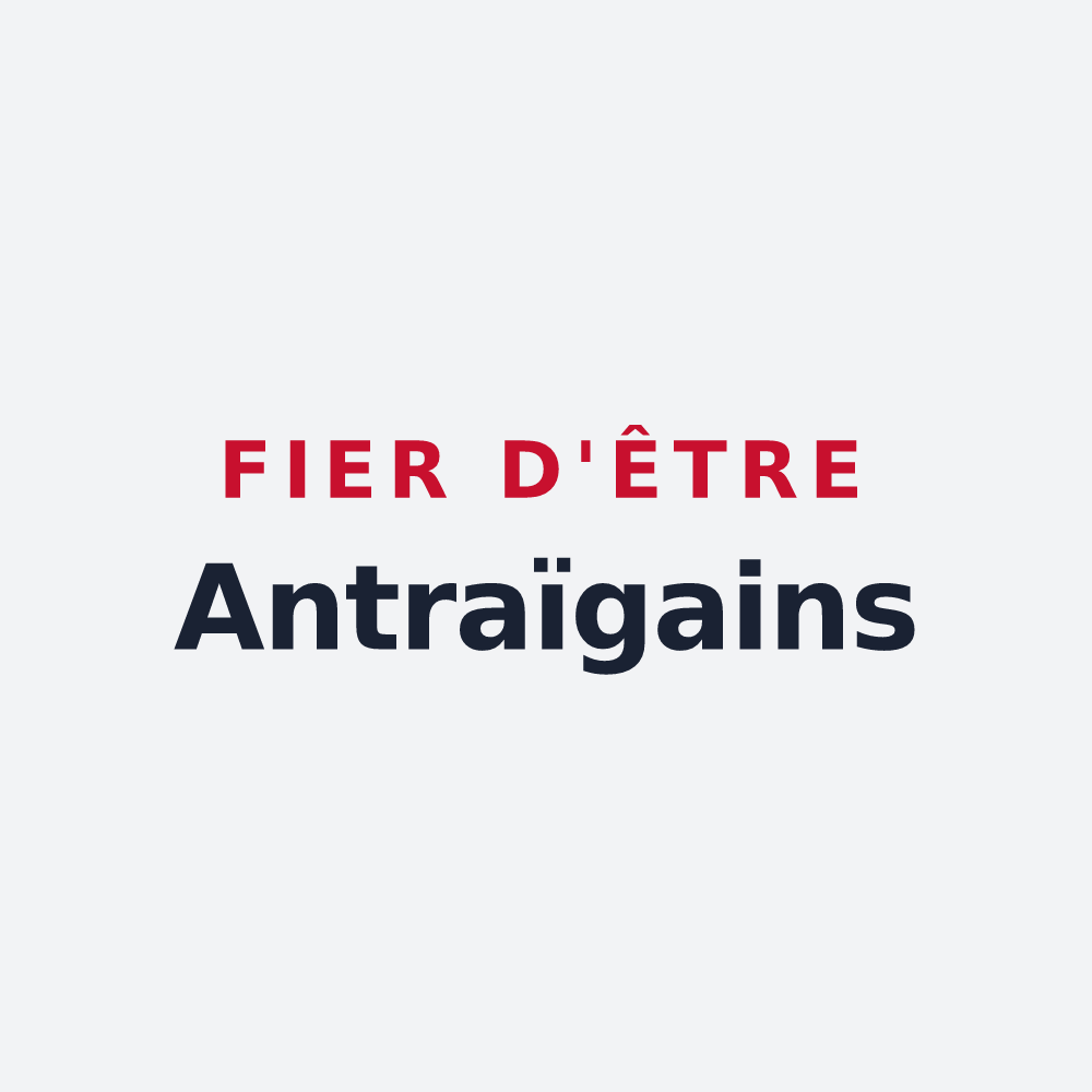 Poster « Fier d'être Antraïgains » — design pour Vallées-d'Antraigues-Asperjoc