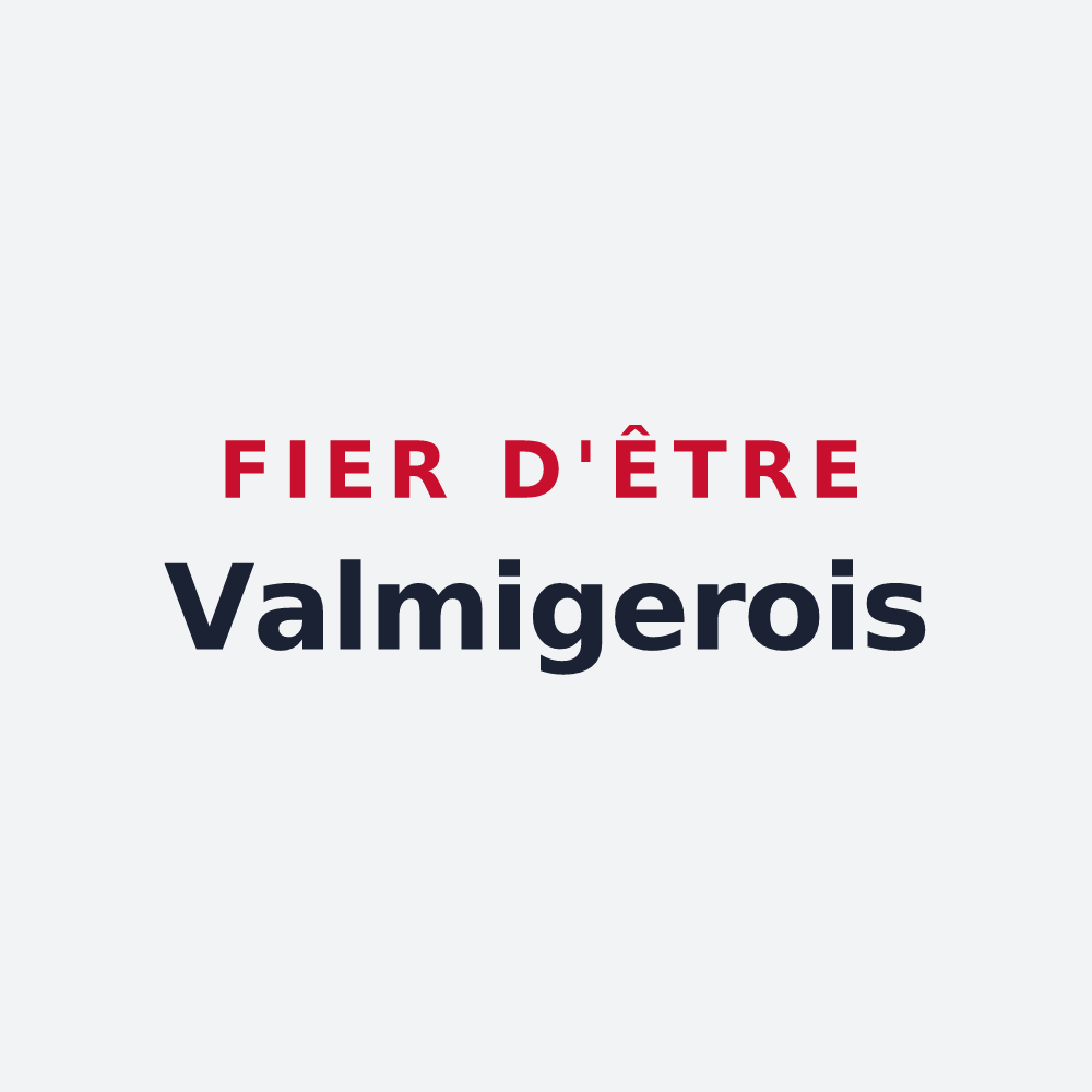 Poster « Fier d'être Valmigerois » — design pour Valmigère