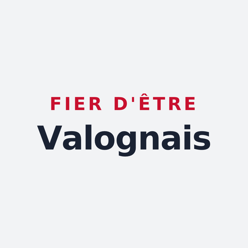 Poster « Fier d'être Valognais » — design pour Valognes