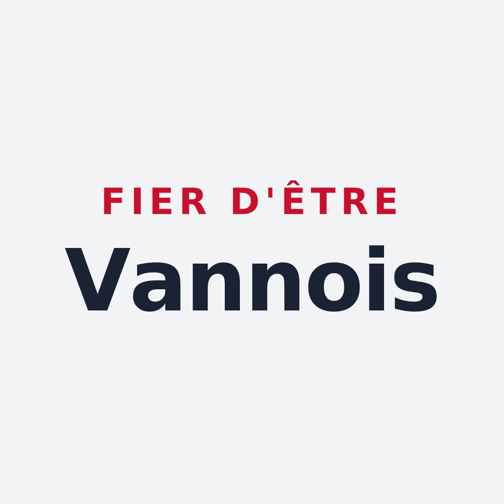 Poster « Fier d'être Vannois » — design pour Vannes-sur-Cosson