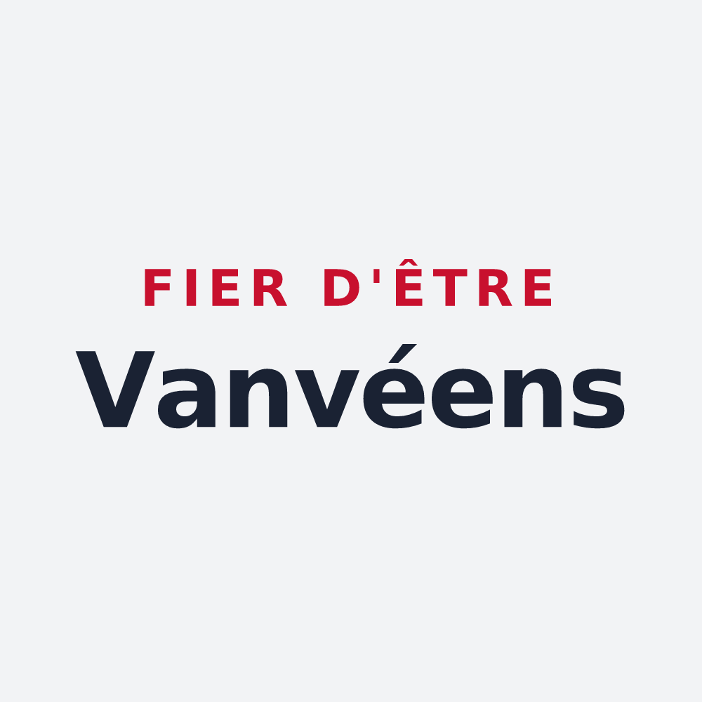 Poster « Fier d'être Vanvéens » — design pour Vanves