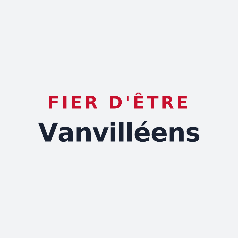 Poster « Fier d'être Vanvilléens » — design pour Vanvillé