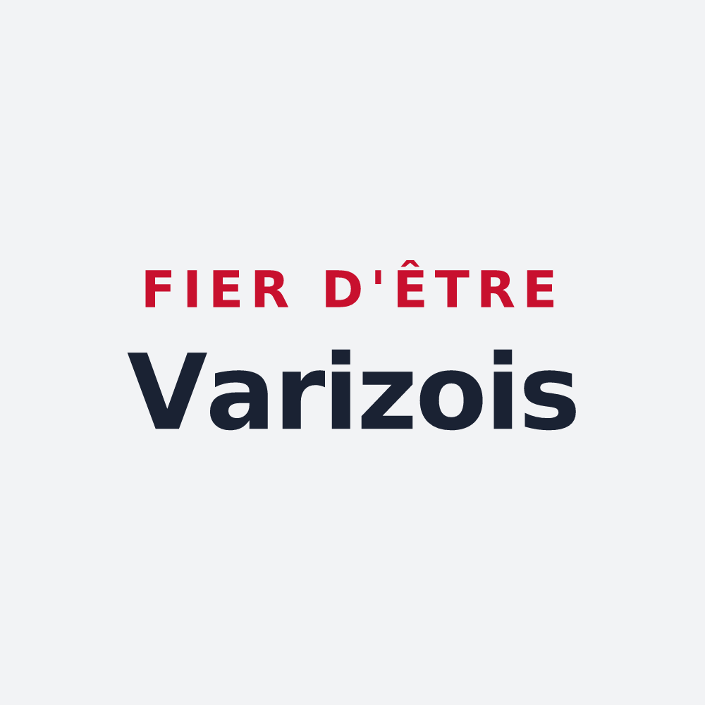 Poster « Fier d'être Varizois » — design pour Varize-Vaudoncourt