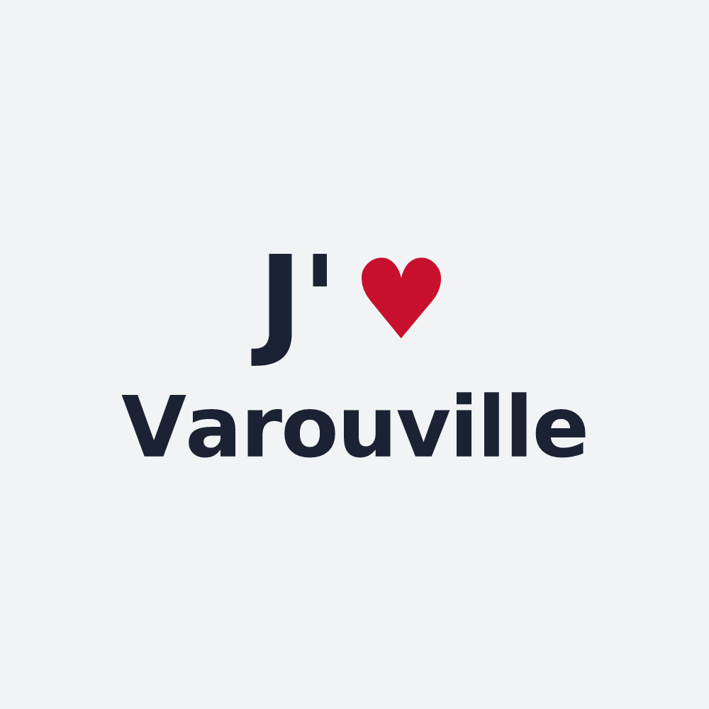 Poster personnalisé Varouville — design J'aime Varouville