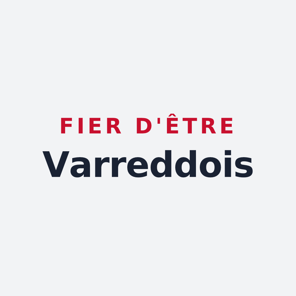 Poster « Fier d'être Varreddois » — design pour Varreddes