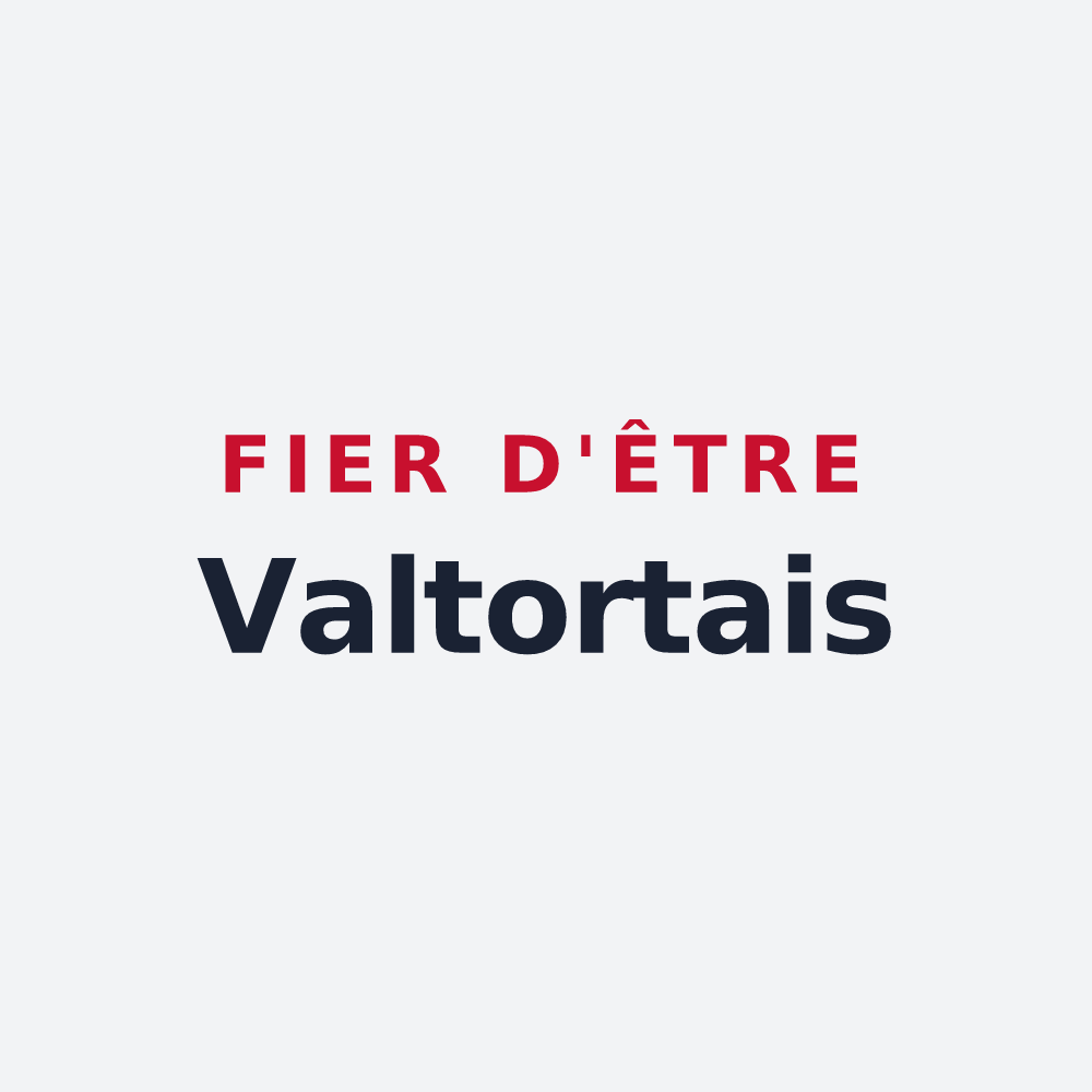 Poster « Fier d'être Valtortais » — design pour Vautorte
