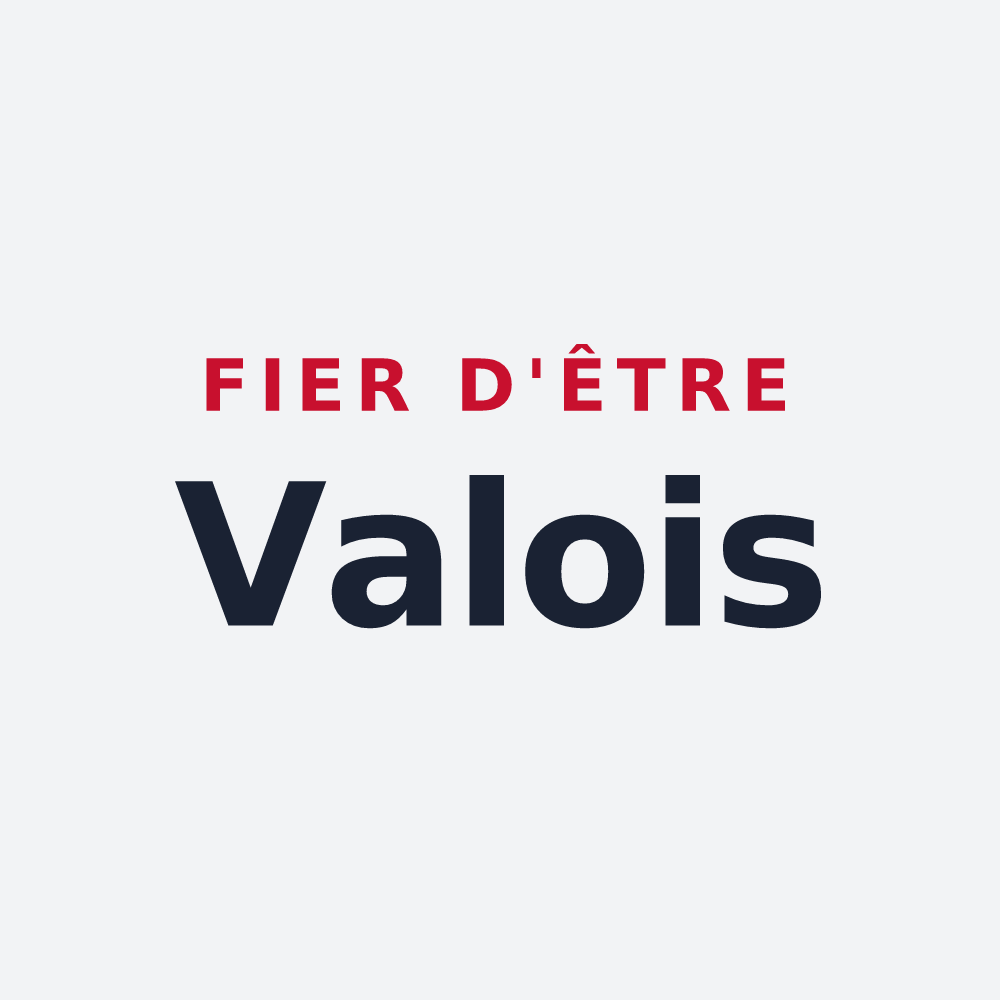 Poster « Fier d'être Valois » — design pour Vaux-en-Amiénois