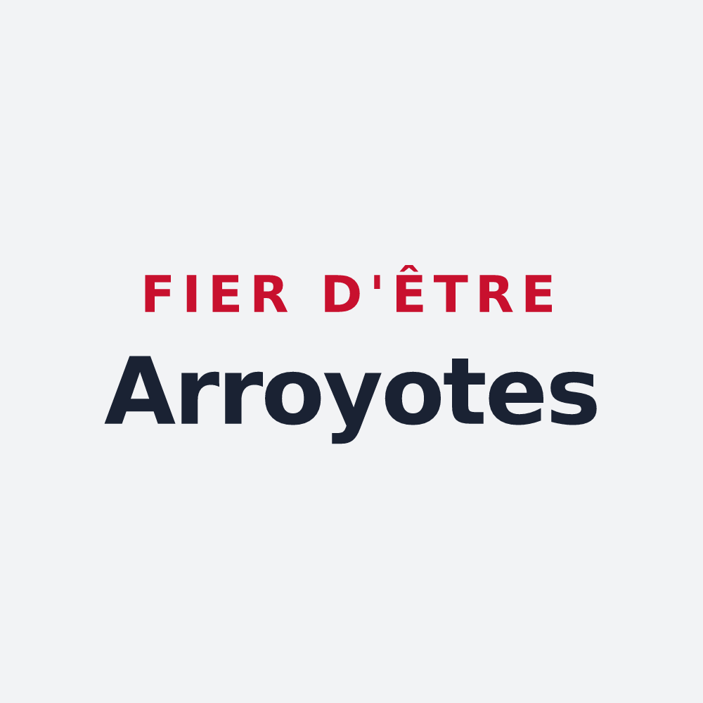Poster « Fier d'être Arroyotes » — design pour Velars-sur-Ouche