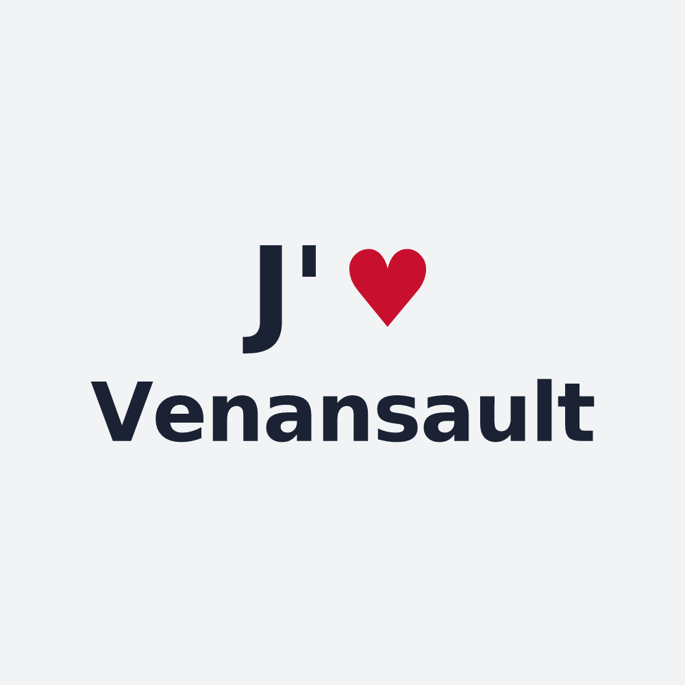 Poster personnalisé Venansault — design J'aime Venansault