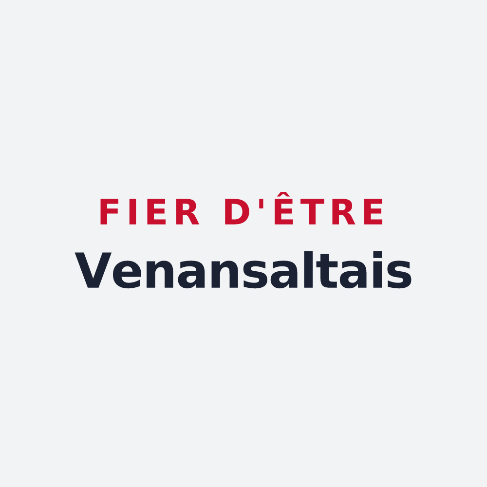 Poster « Fier d'être Venansaltais » — design pour Venansault