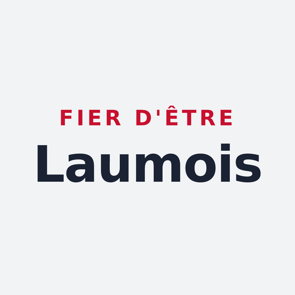 Poster « Fier d'être Laumois » — design pour Venarey-les-Laumes