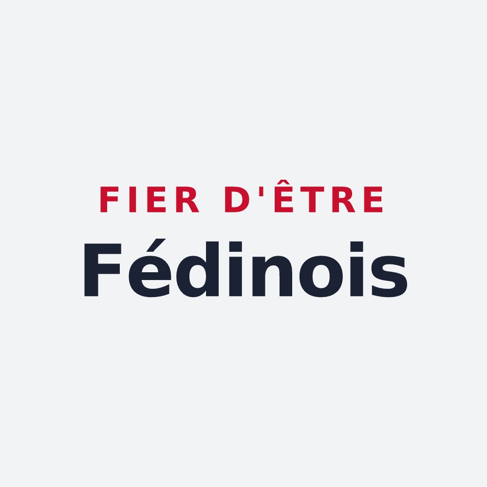 Poster « Fier d'être Fédinois » — design pour Vendenheim