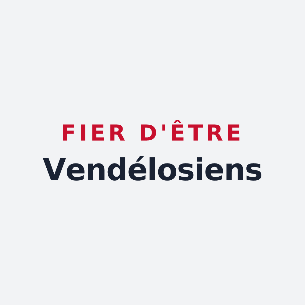 Poster « Fier d'être Vendélosiens » — design pour Vendhuile