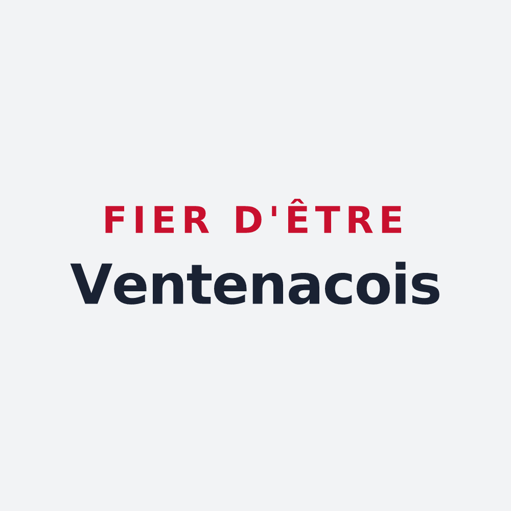 Poster « Fier d'être Ventenacois » — design pour Ventenac-en-Minervois