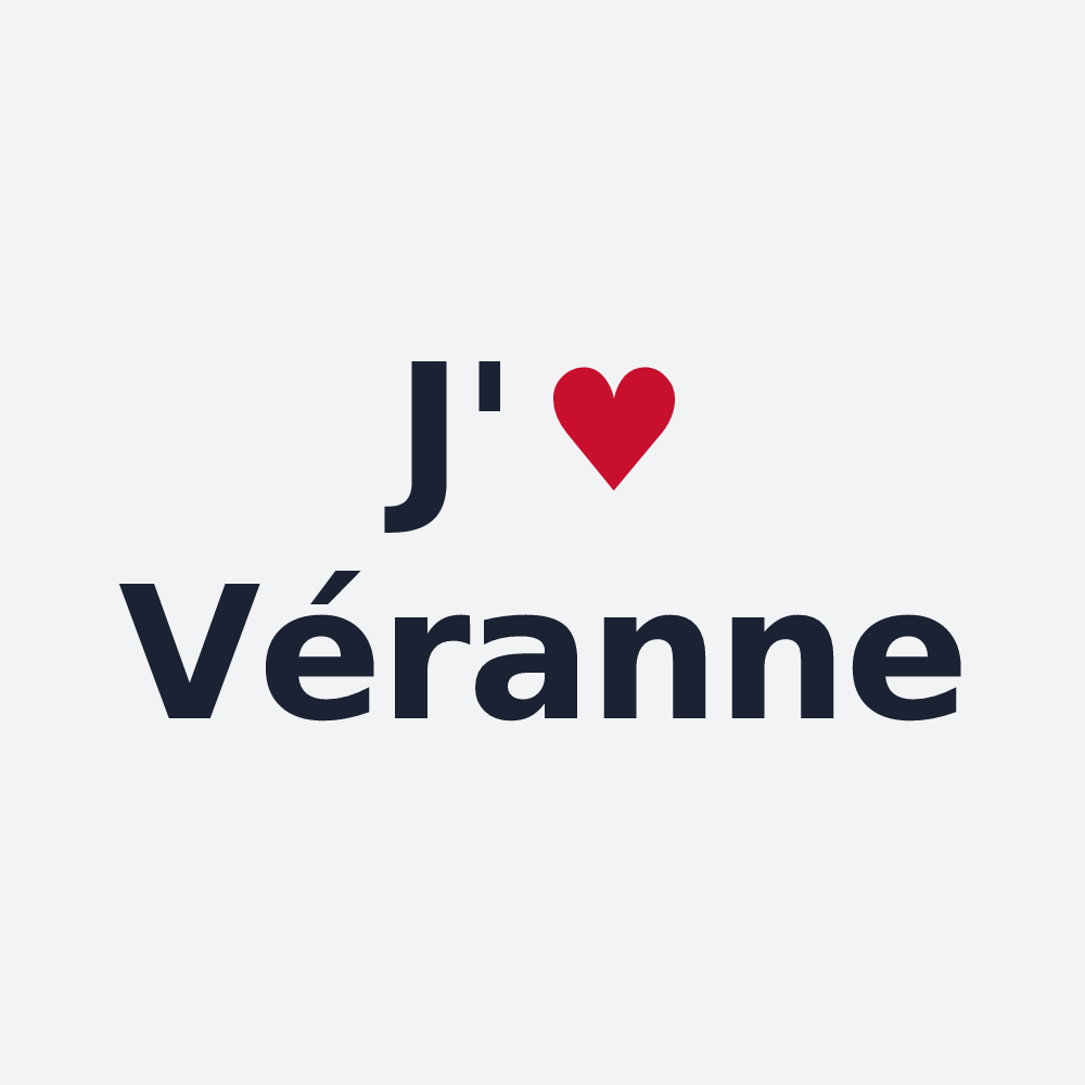 Poster personnalisé Véranne — design J'aime Véranne