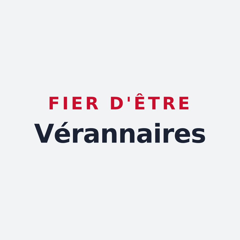Poster « Fier d'être Vérannaires » — design pour Véranne