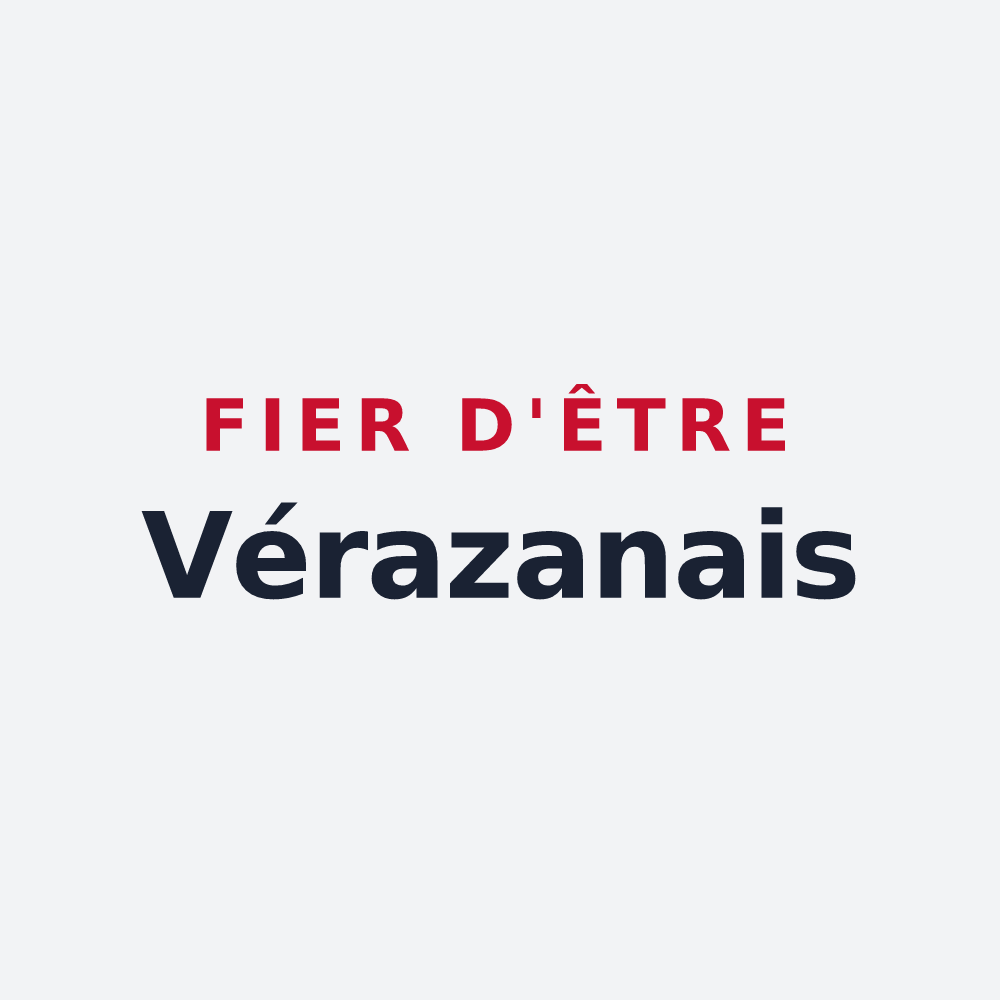 Poster « Fier d'être Vérazanais » — design pour Véraza
