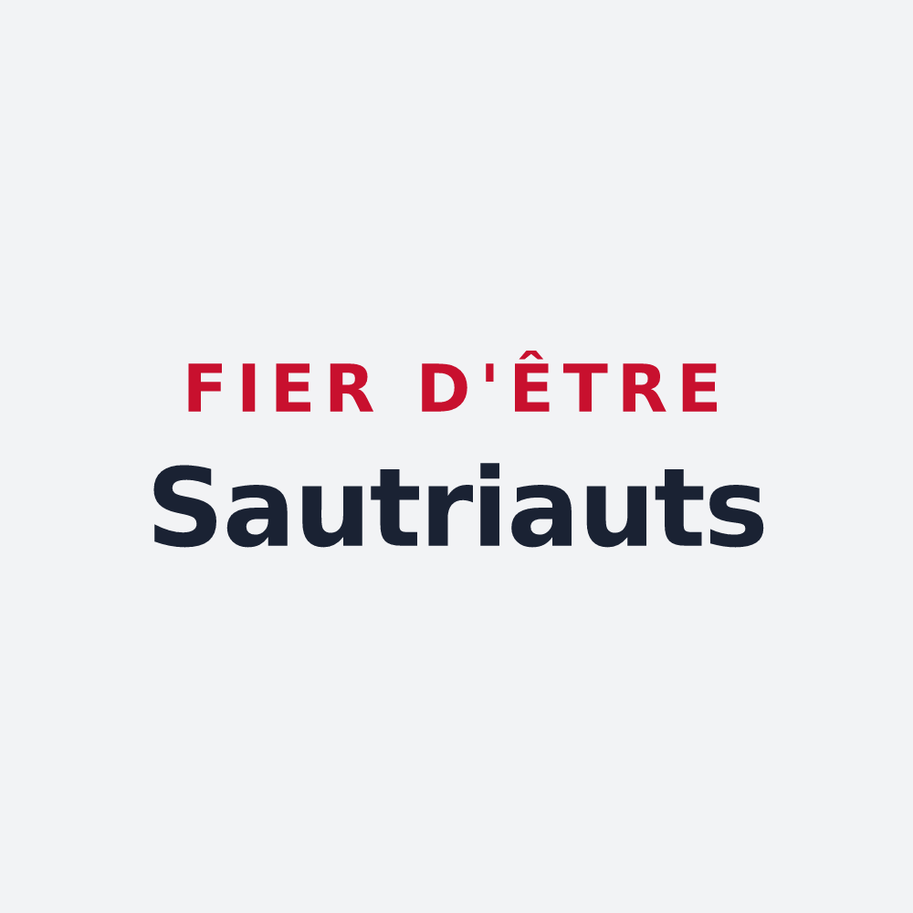 Poster « Fier d'être Sautriauts » — design pour Verberie