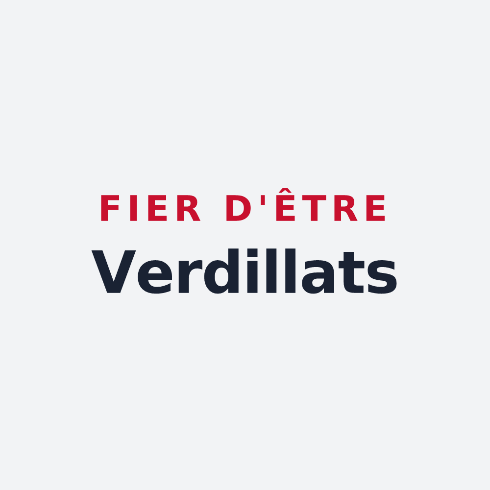 Poster « Fier d'être Verdillats » — design pour Verdilly