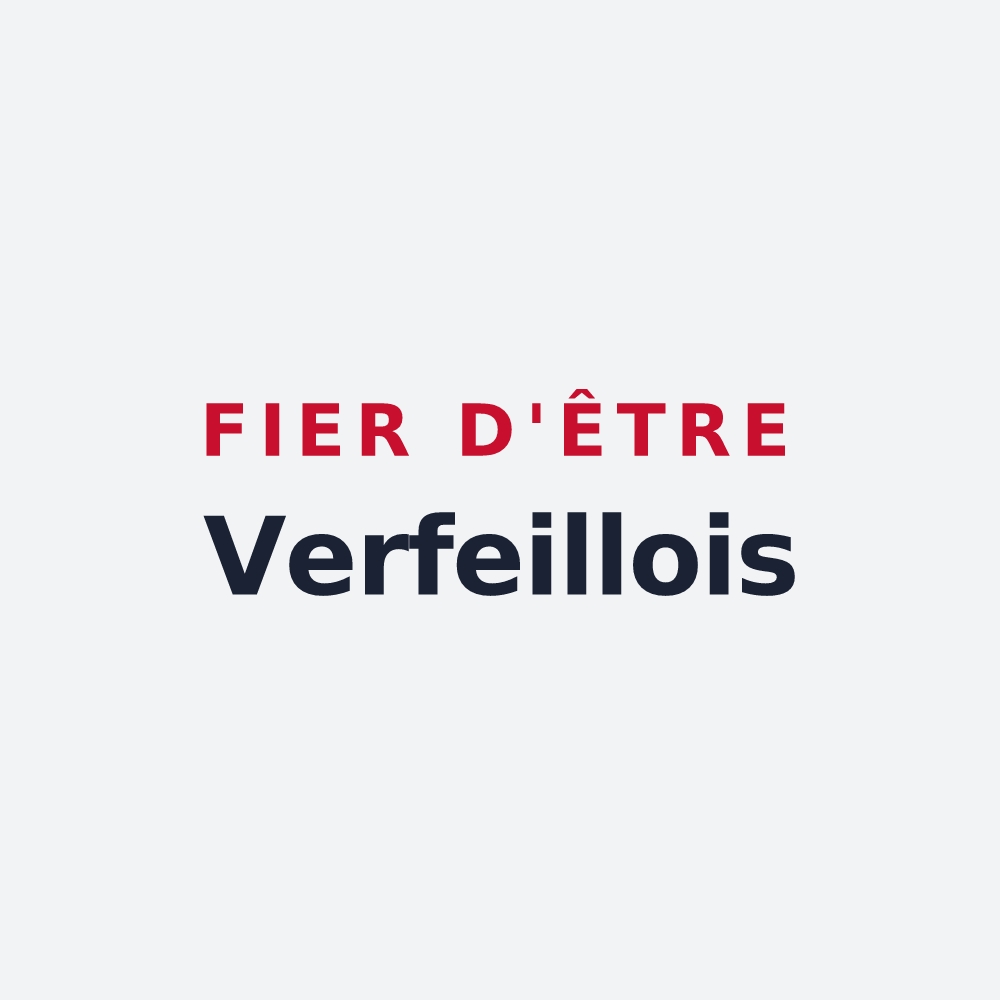 Poster « Fier d'être Verfeillois » — design pour Verfeil