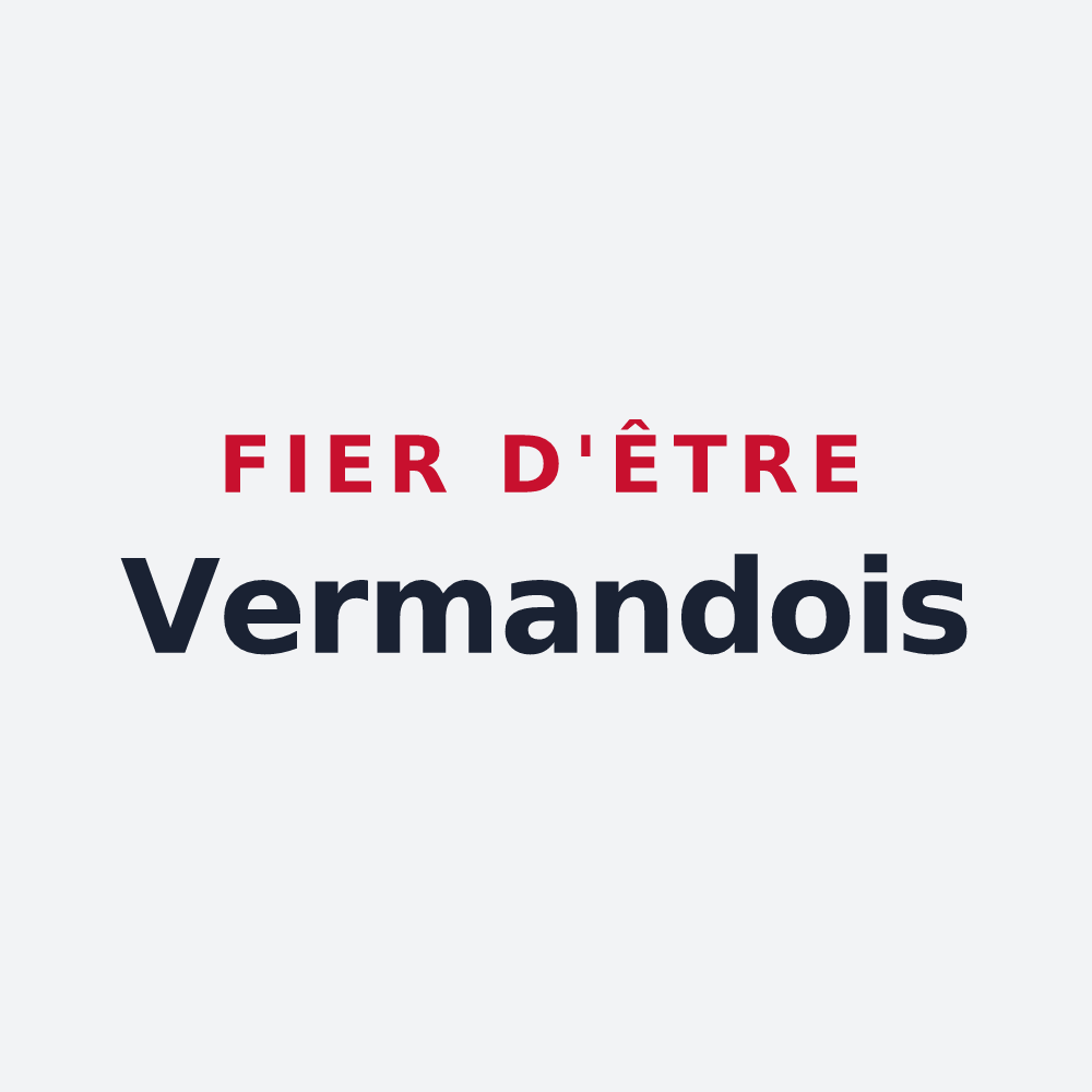 Poster « Fier d'être Vermandois » — design pour Vermand