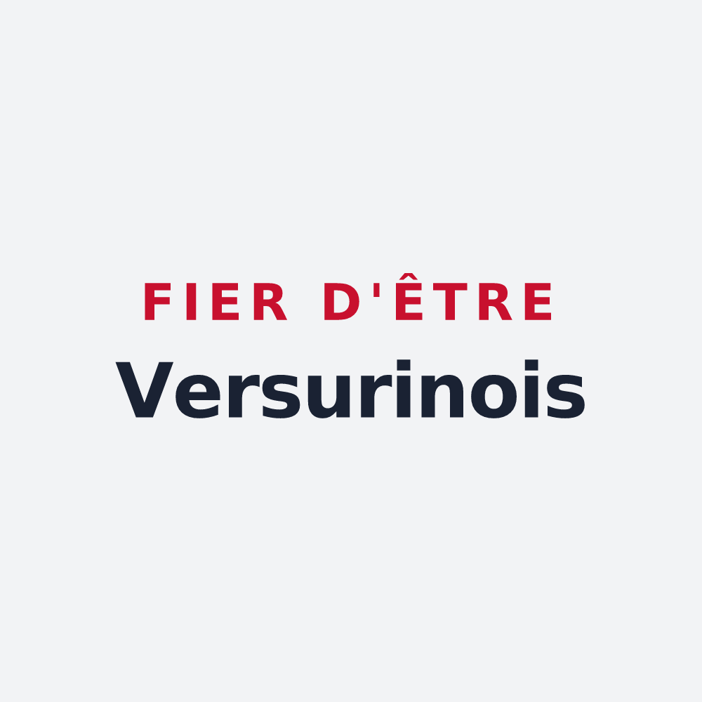 Poster « Fier d'être Versurinois » — design pour Verneuil-sur-Igneraie