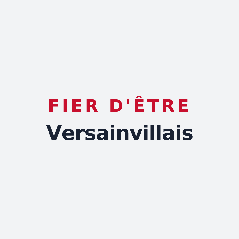 Poster « Fier d'être Versainvillais » — design pour Versainville