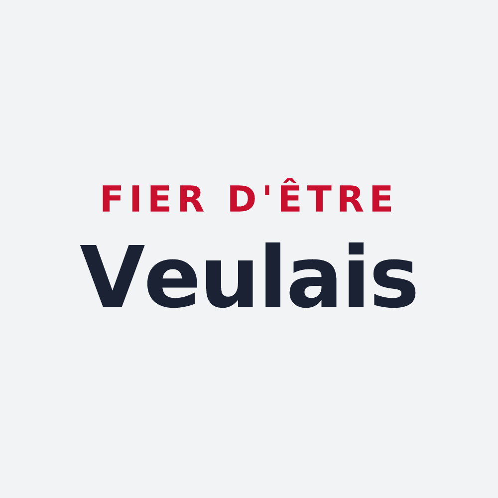 Poster « Fier d'être Veulais » — design pour Veules-les-Roses