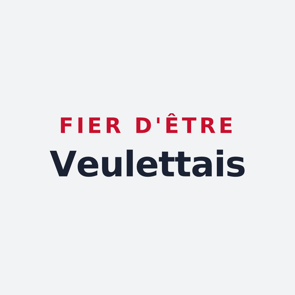 Poster « Fier d'être Veulettais » — design pour Veulettes-sur-Mer