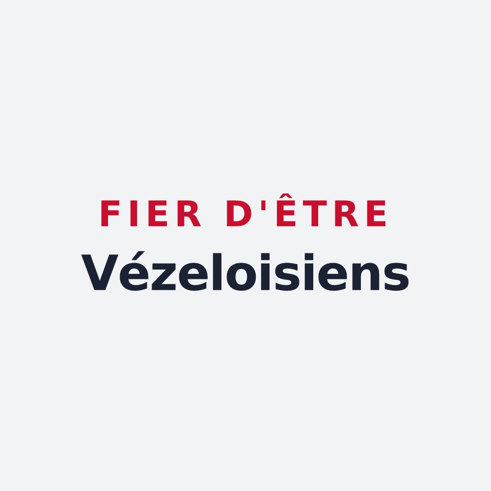Poster « Fier d'être Vézeloisiens » — design pour Vézelois